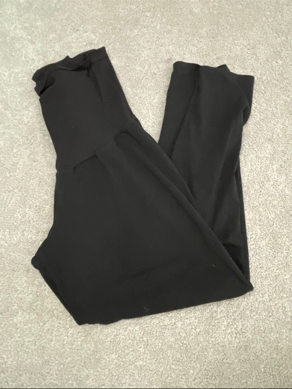 Destination Maternity Black Maternity Wide-Leg Leggings